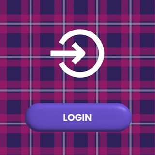 Front page login tab